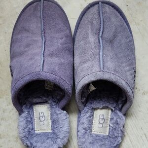 UGG Purple Slides